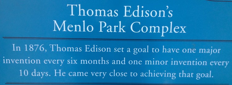 Sign at Greenfield Village/Henry Ford Museum